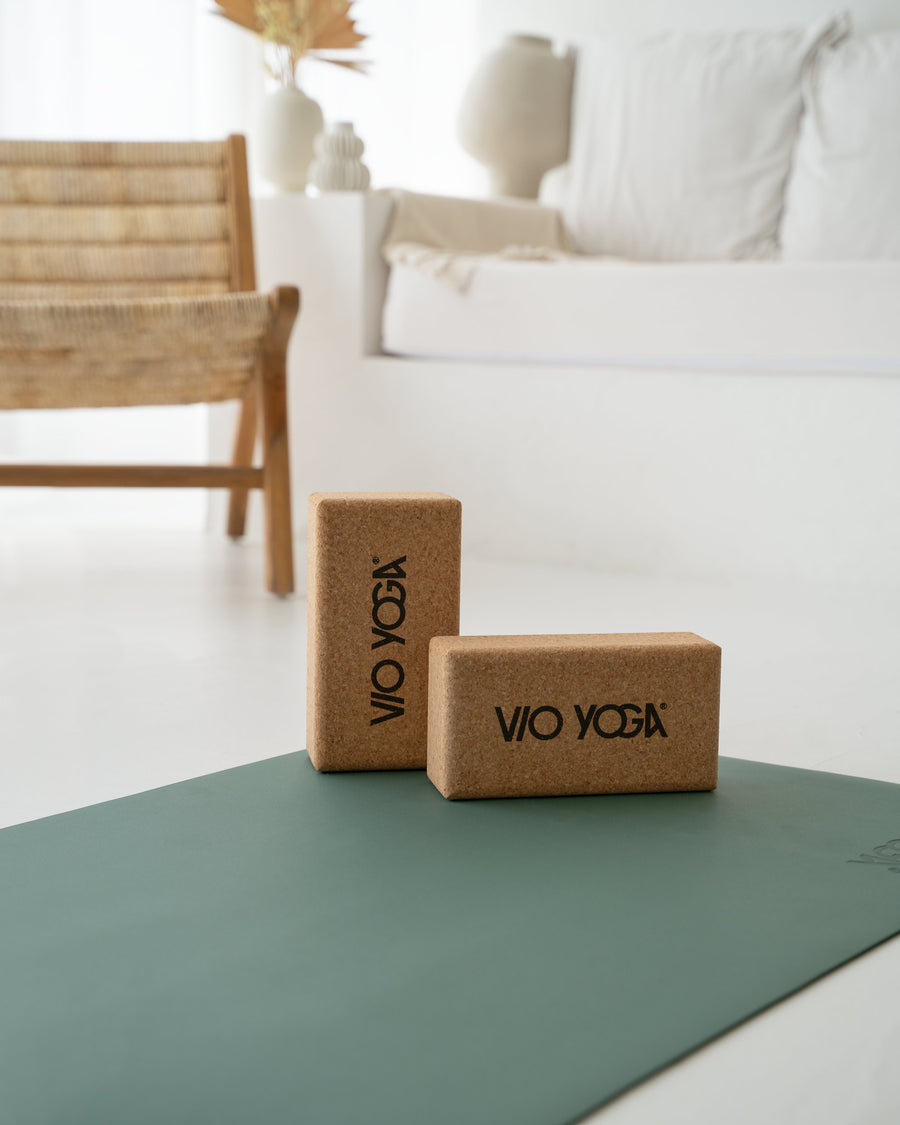 Yogablock Kork Set