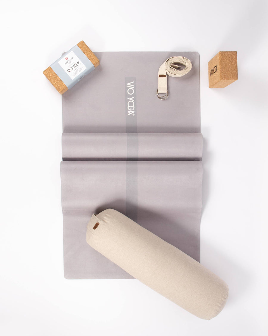 Yoga Set • Velvet Plain Stone
