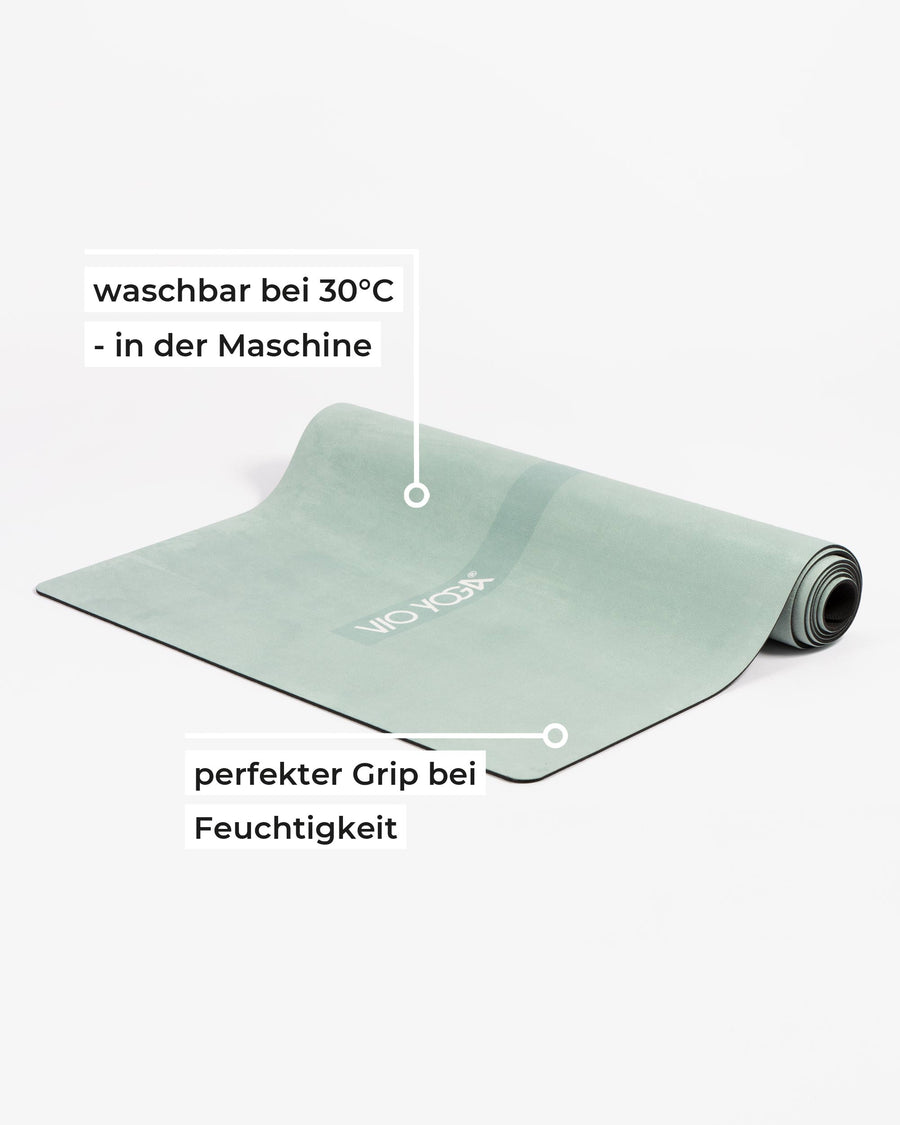 Yoga Set • Velvet Plain Salbei