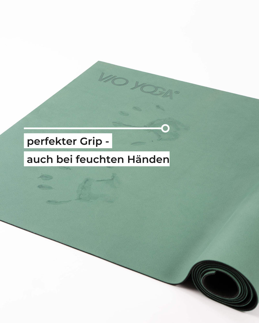 Yogamatte Gripster - 200 cm Länge -Green VIO YOGA®