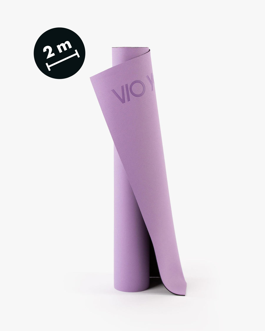 Yogamatte Gripster - 200 cm Länge - Lavender VIO YOGA®