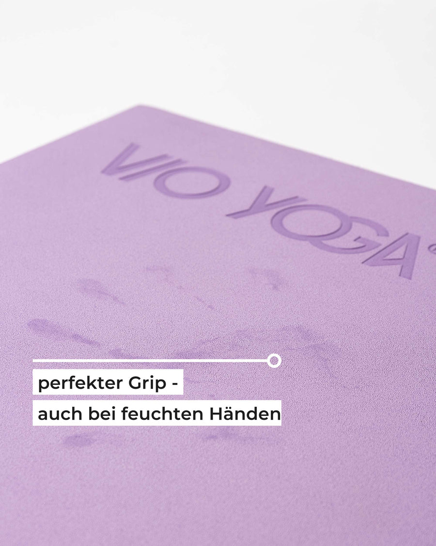 Yogamatte Gripster - 200 cm Länge - Lavender VIO YOGA®