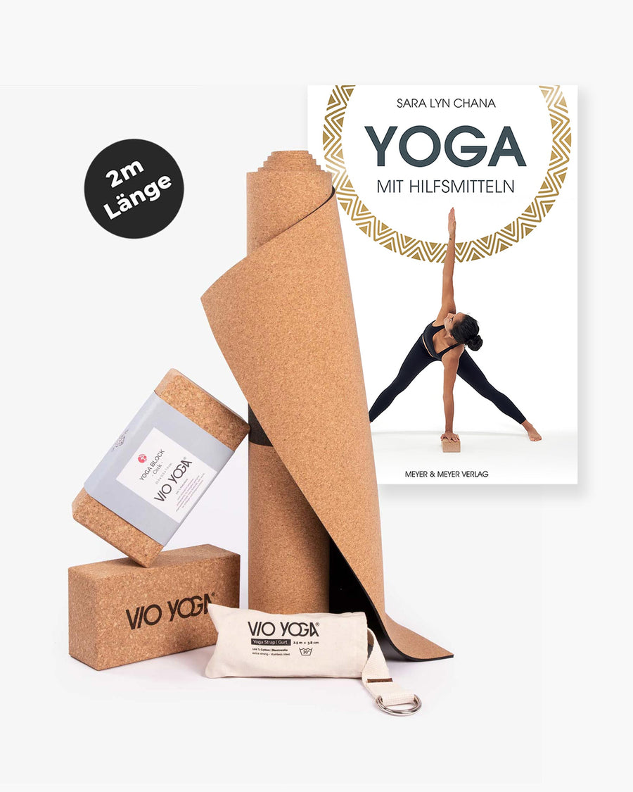 Yoga Set • Kork Pro inkl. Buch