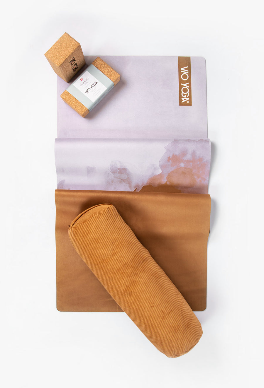 Yoga Set Aquarell - Camel