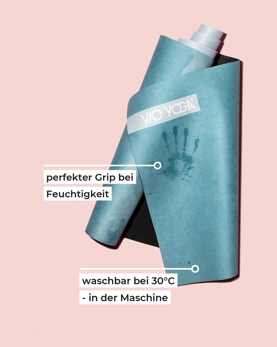 Petrol / Hellblau