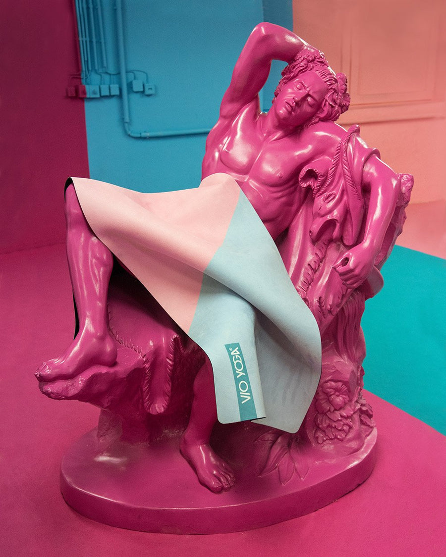 Hellblau / Rosa / Grün