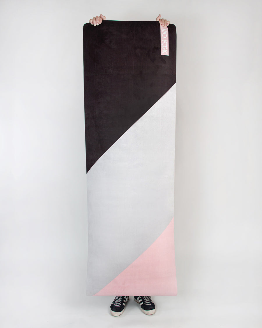Schwarz / Grau / Rosa